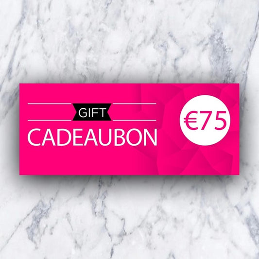 Cadeaubon 75 EURO