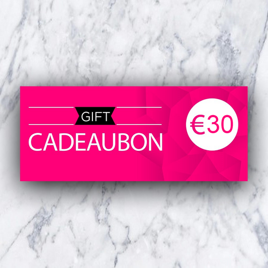 Cadeaubon 30 EURO