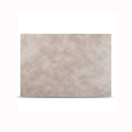 Placemat 43 x 30 cm leder look beige layer
