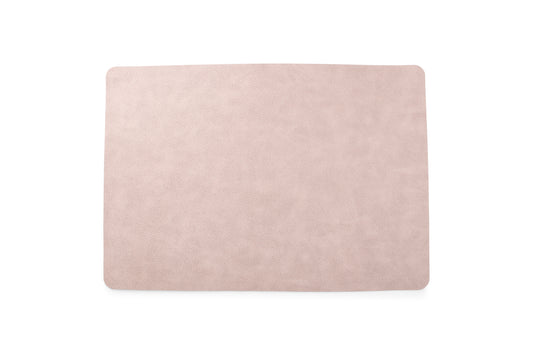 Placemat 43 x 30 cm structuur blush layer