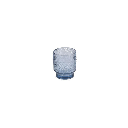 Salt en pepper glazen Flora blauwgrijs set/4