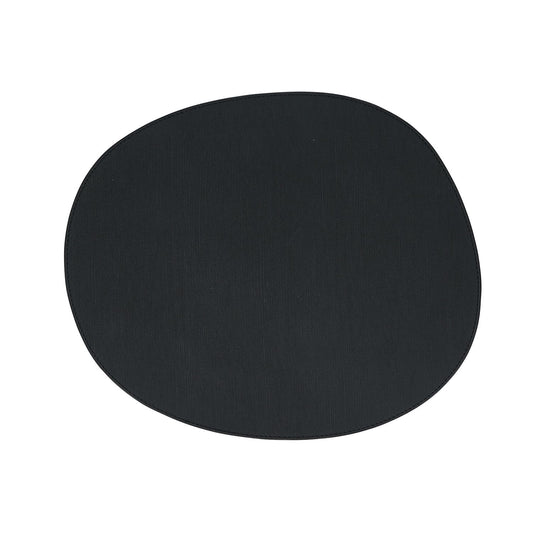 Salt en pepper placemat 43.5x 36.5cm organisch zwart dinner