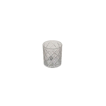 Salt en pepper glazen damier peacock 35 cl