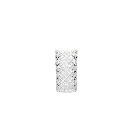 Salt en pepper glazen damier peacock 41 cl