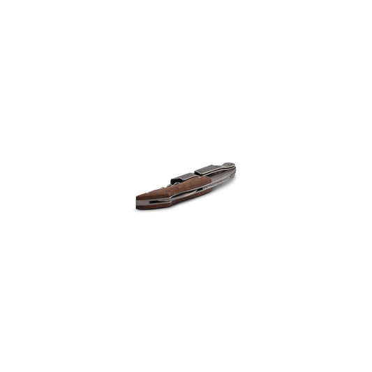 Salt and pepper corkscrew 12 cm brown bar