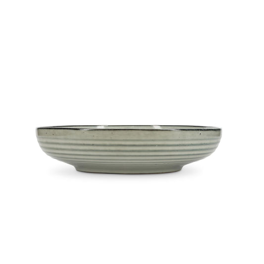 Salt and pepper pasta board, green, Artisan, Ø 22 cm