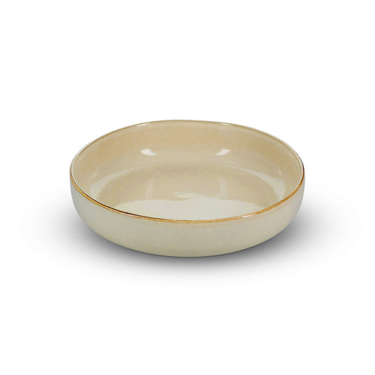 Salt en pepper serveerschaal 28 cm ivoor meridian