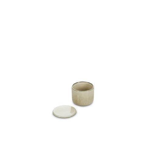 Salt en pepper suikerpot 6.5 cm ivoor meridian