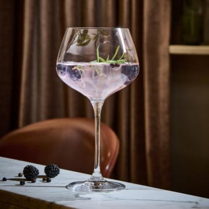 Salt and pepper wine/gin glasses Mystique 72 cl