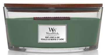 Woodwick Mint Leaves & Oak 