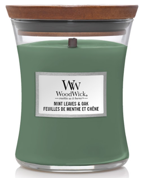 Woodwick Mint Leaves & Oak 